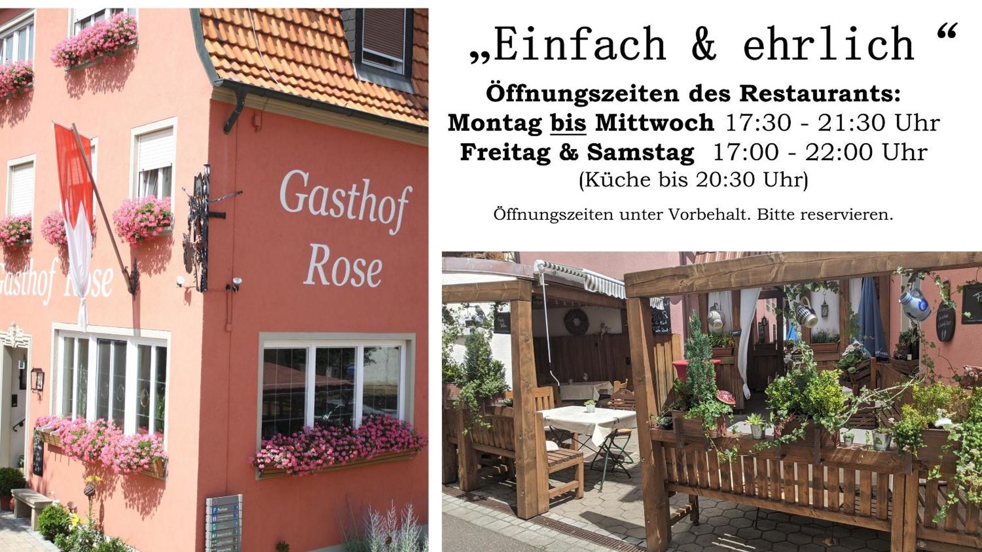 Gasthof Hotel Rose Obereisenheim Exterior photo